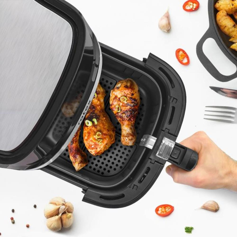 Мультипечь Rotex MultiFry ROM-680-XL 1700 Вт 6.5 л серебристая Київ - зображення 10