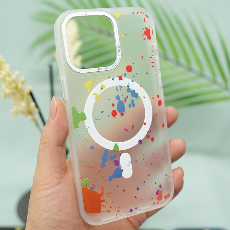 Чехол TPU+PC Flush with MagSafe для Apple iPhone 15 (6.1") Херсон - изображение 3