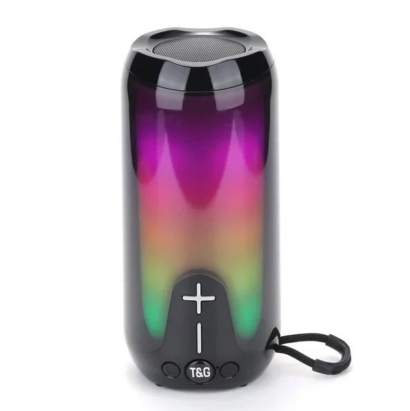 Колонка портативная Bluetooth T&G TG651 black черная Київ - зображення 1