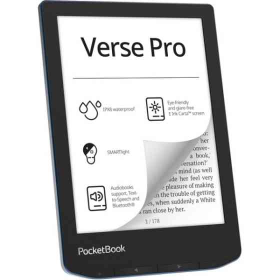 Електронна книга PocketBook 634 Verse Pro Azure (PB634) (Код товару:41490) Харьков
