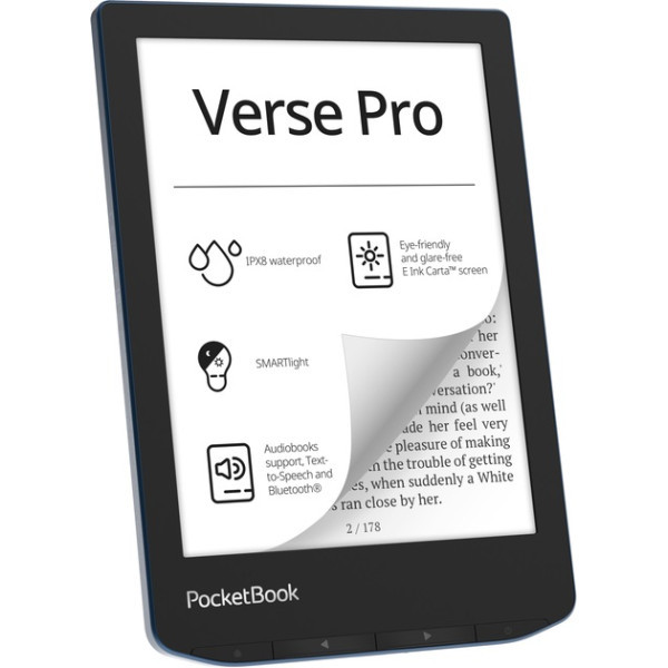 Електронна книга PocketBook 634 Verse Pro Azure (PB634) (Код товару:41490) Харьков - изображение 2