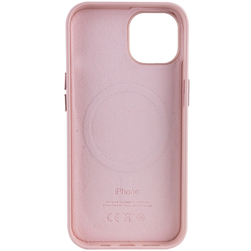 Кожаный чехол Leather Case (AA Plus) with Magnetic Fit для Apple iPhone 14 (6.1") Херсон - изображение 2