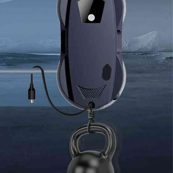 Робот для мойки окон DJET W124D с двухсторонним автоматическим распылителем воды Херсон