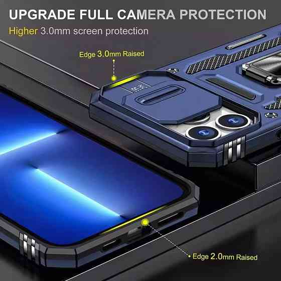 Ударопрочный чехол Camshield Army Ring для Apple iPhone 13 Pro (6.1") Херсон