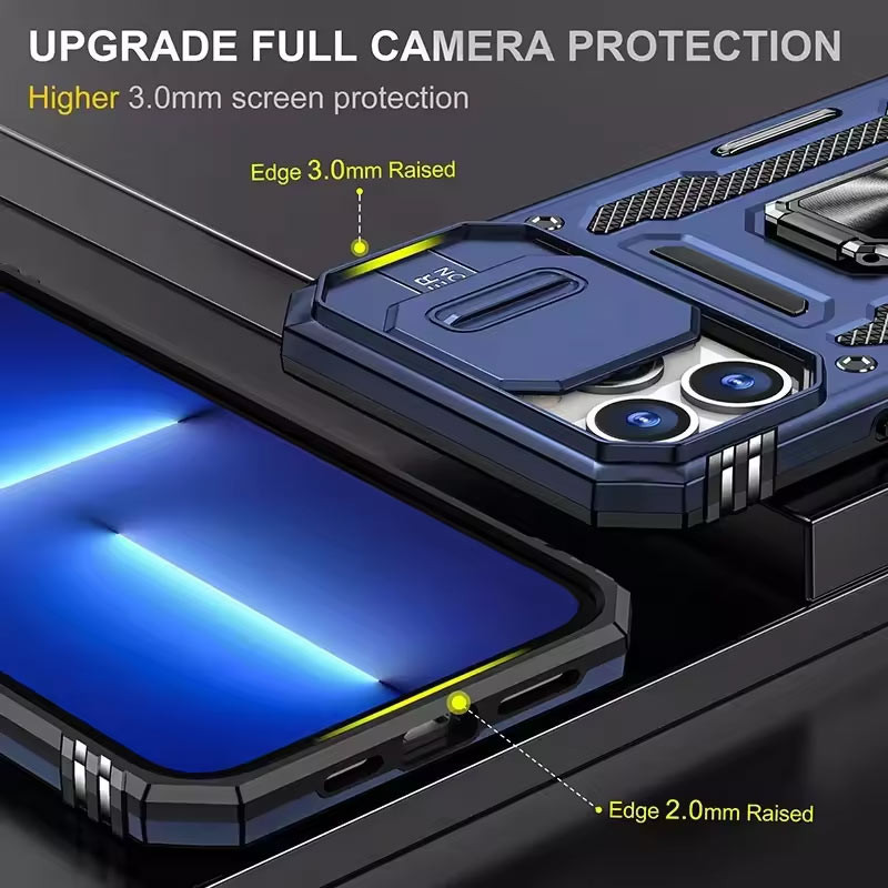 Ударопрочный чехол Camshield Army Ring для Apple iPhone 13 Pro (6.1") Херсон - зображення 4
