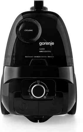 Пылесос для сухой уборки без мешка Gorenje VCE01G4AEBK 800 Вт черный Київ