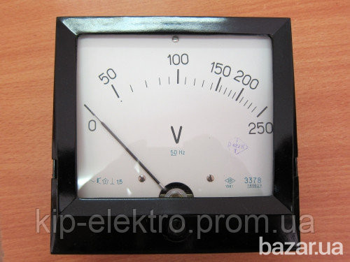 Вольтметр щитовой переменного тока Э378 (Э-378, Э 378, Е378, Е-378, Е 378) Киев - изображение 1
