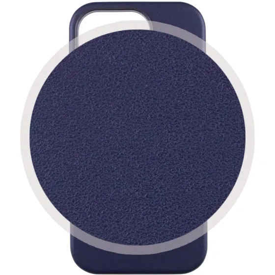 Кожаный чехол Leather Case (AAA) with MagSafe and Animation для Apple iPhone 14 (6.1") Херсон