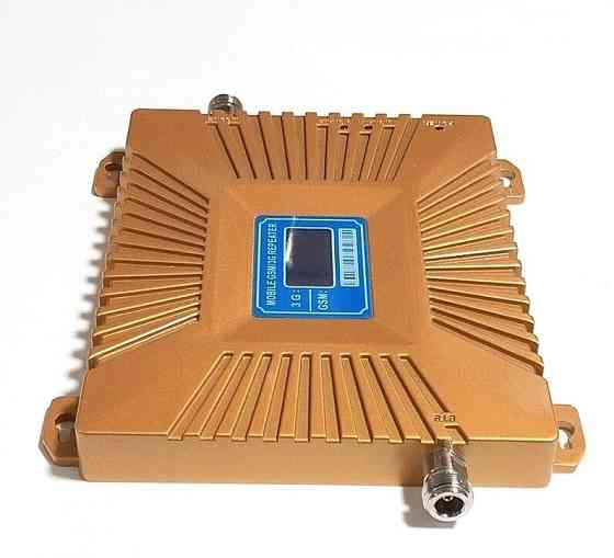 Усилитель сотовой связи двухдиапазонный OS-1770-GW 3G/4G 2100 + GSM 900/4G LTE 900 MГц, 400-500 кв.  Дніпро