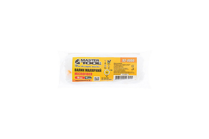 Валик малярный MASTERTOOL Microfiber 15/70/10 мм Ø 6 мм 92-4000_Р Харьков - изображение 3