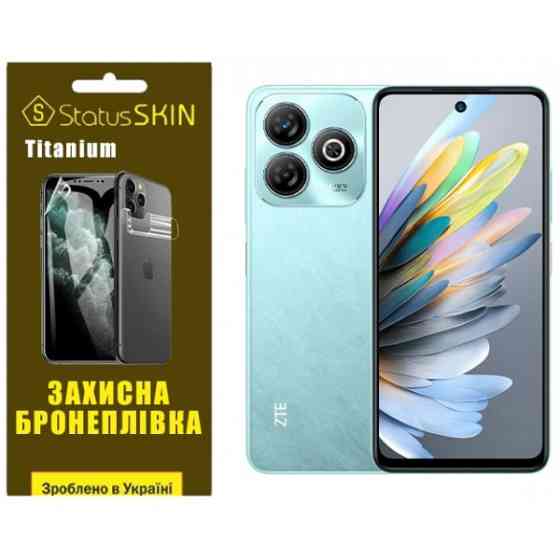 Поліуретанова плівка StatusSKIN Titanium для ZTE Blade A75 Глянцева Харьков