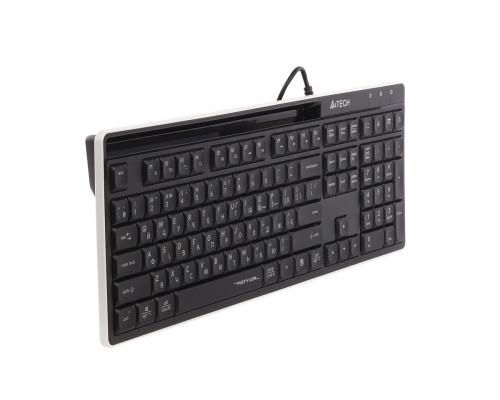 Клавиатура компьютерная проводная A4Tech Fstyler FX72(Black) черная Київ - зображення 2