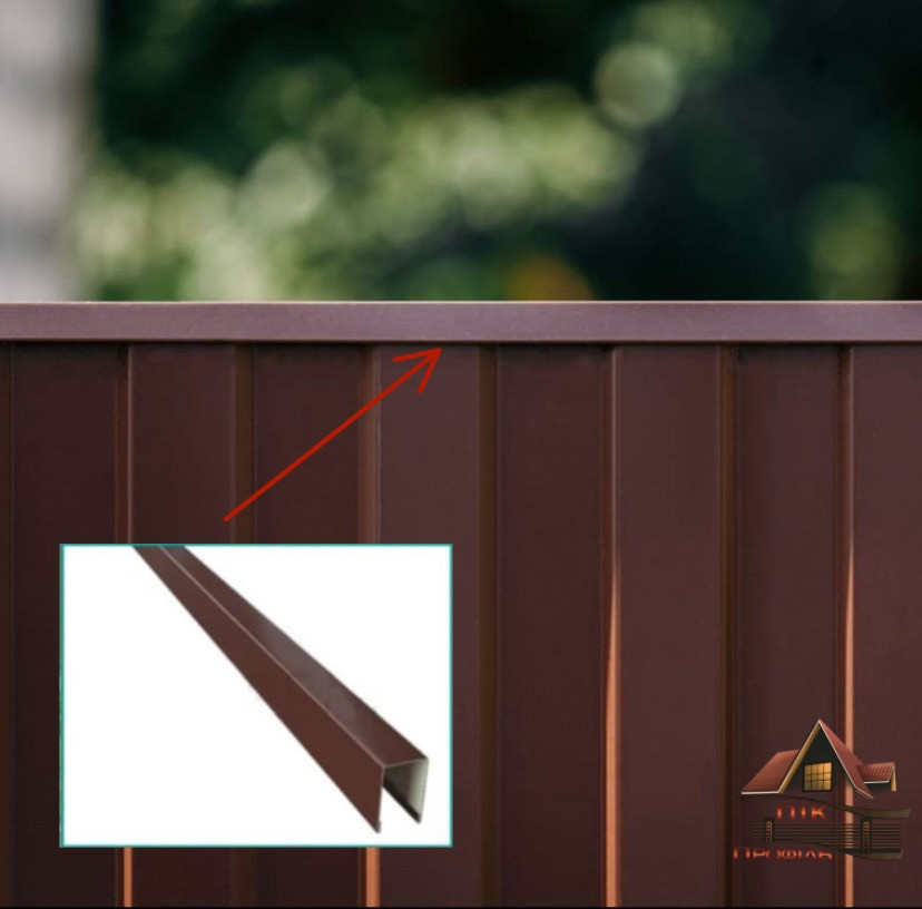 Планка на паркан, фінішна планка Київ - зображення 1