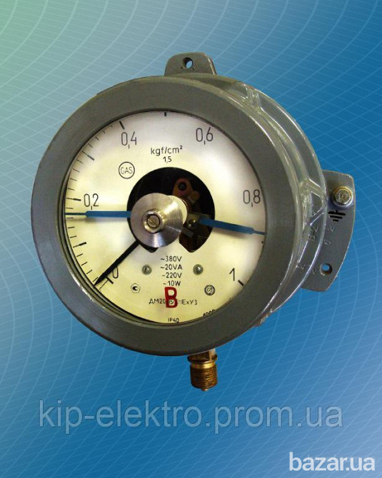 Вакуумметр электроконтактный, взрывозащищенный ДВ2005Сг1Ех (ДВ-2005Сг1Ех, ДВ 2005Сг1Ех, ДВ2005-Сг1Ех Київ - зображення 1