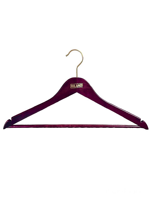 Вешалка одежная с нарезами "махонь", 44 х 1,3 см, VILAND 71203 Київ - зображення 1
