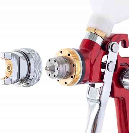 Краскопульт низкого давления HVLP 1,7мм, ВБ пласт. 600мл AUARITA AB-17G-1.7 Харьков