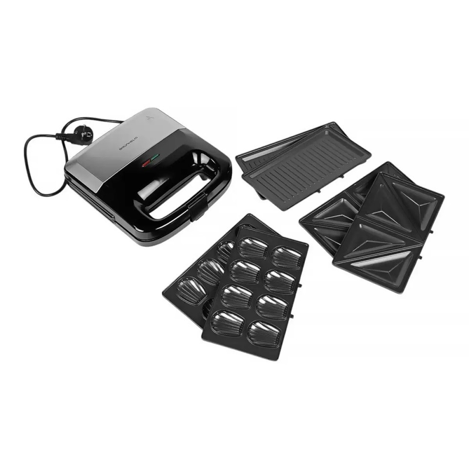 Сэндвичмейкер Grunhelm GSM824 800 Вт черный Киев - изображение 3