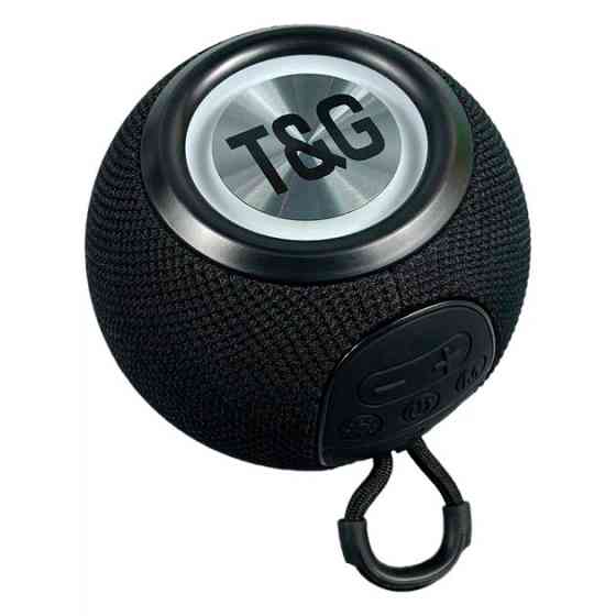 Колонка портативная Bluetooth T&G TG337 black черная Київ