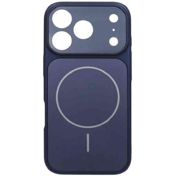 DM Чохол AG Glass Case With MagSafe для iPhone 16 Pro Blue Харьков