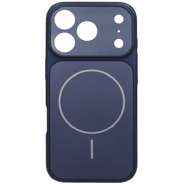 DM Чохол AG Glass Case With MagSafe для iPhone 16 Pro Blue Харків - зображення 1