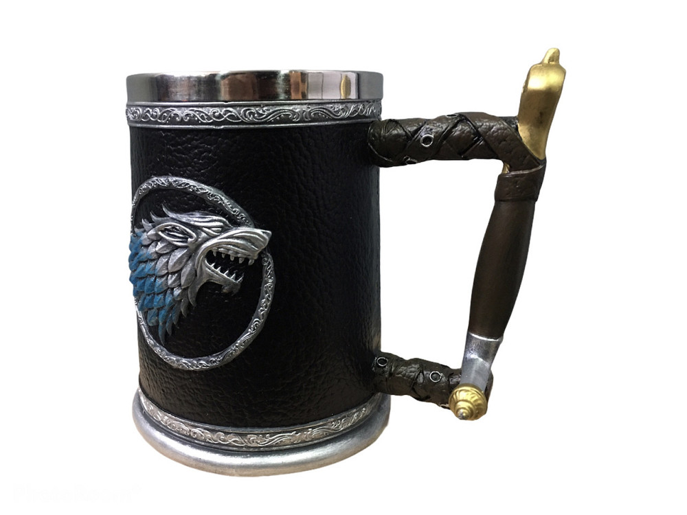 Кружка Чашка Бокал Викинг Воин таинство 3 Молот Тора Нержавеющая Сталь (код 00515) Київ - зображення 11