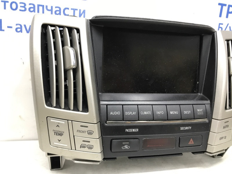 Дисплей информационный Lexus RX 350 XU30 3.5 БЕНЗИН 2GRFE 2003 (б/у) Київ - зображення 2