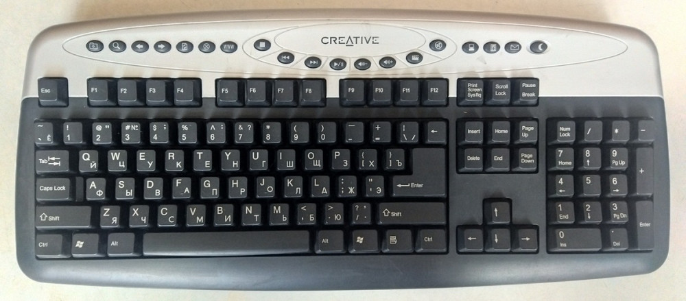 Ориг.безпровідна клавіатура Creative WCU90D без USB-адаптера Львів - зображення 1