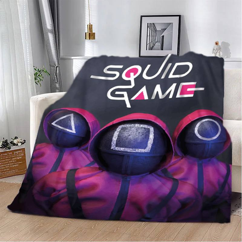 Плед 3D Гра в кальмара SQUID GAME 20222462_A 12297 160х200 см Київ - зображення 1