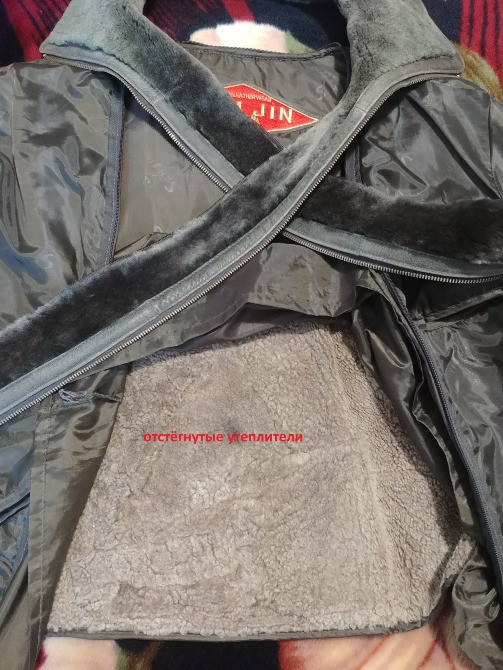 Куртка кожаная мужская всесезонная (52-54р) (зима, весна, осень) Лубни - зображення 7