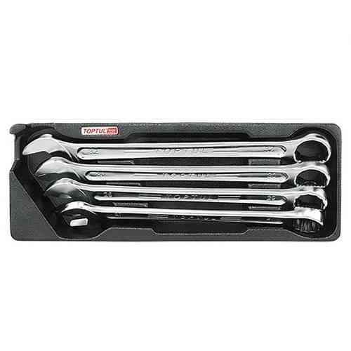 Набор ключей комбинированных в ложементе 27-32мм 4ед. TOPTUL GAAT0408 Харків