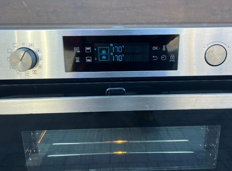 2021рік Духовка Samsung NV75N5641RS піроліз двійна конвекція Бережани - зображення 2