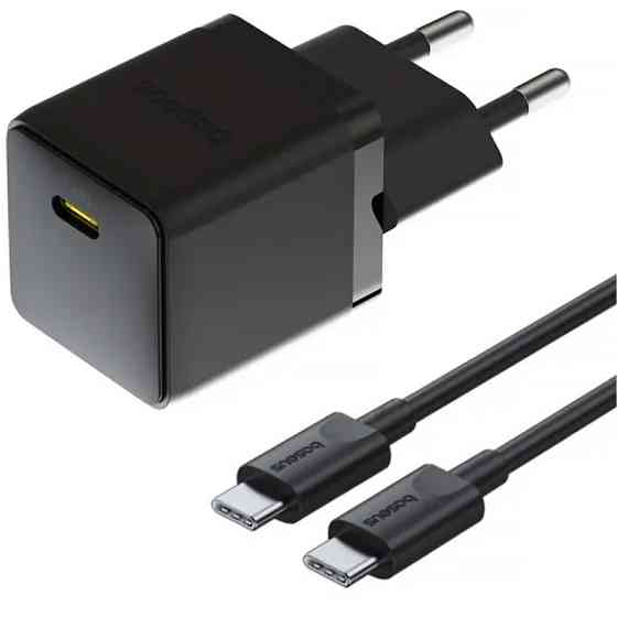 СЗУ Baseus Palm Fast Charger 20W (1USB-C) + кабель Type-C to Type-C (P10111602) Херсон