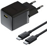 СЗУ Baseus Palm Fast Charger 20W (1USB-C) + кабель Type-C to Type-C (P10111602) Херсон