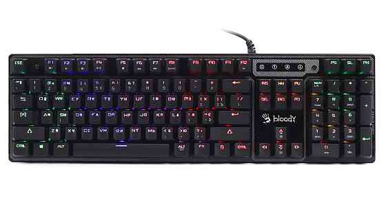 Клавиатура компьютерная проводная Bloody B750NBloody(Destiny) черная Київ