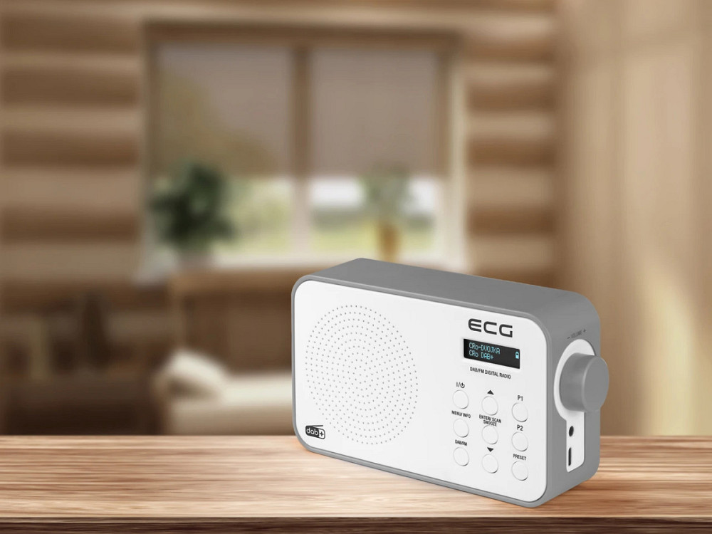Радиоприемник EСG RD-110-DAB-White 16х5.6х9.6 см белый Киев - изображение 4