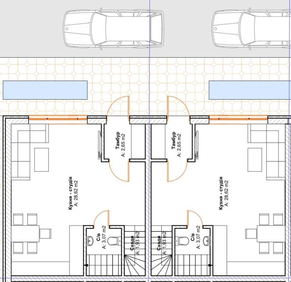 продажа 3-к таунхаус Киево-Святошинский, Гатное, 66000 $  - зображення 5