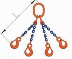 Строп цепной 4СЦ 22х66, 31.5т.    1000мм  (1М) Київ - зображення 3