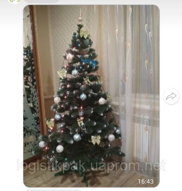 Ель искусственная 2.2 метра "Император" с  шишками | Елка с шишками Харьков - изображение 5