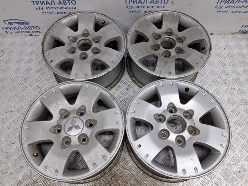 Диски титан комплект R16 Mitsubishi Pajero Wagon 1999-2006 MR992090 (Арт. 62349) Киев - изображение 1