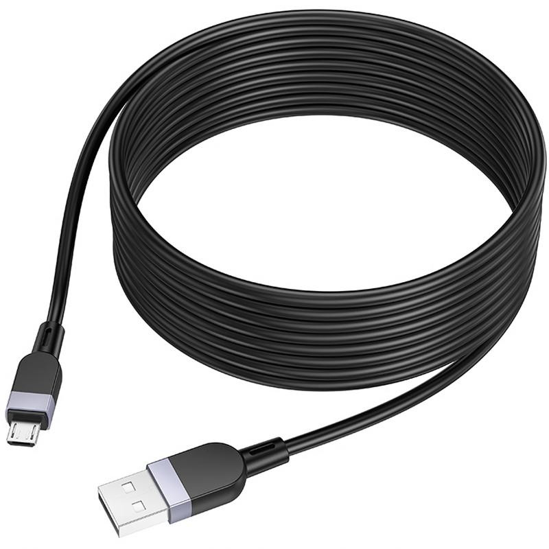 Дата кабель Hoco X109 Energy silicone USB to MicroUSB (3m) Херсон - зображення 3