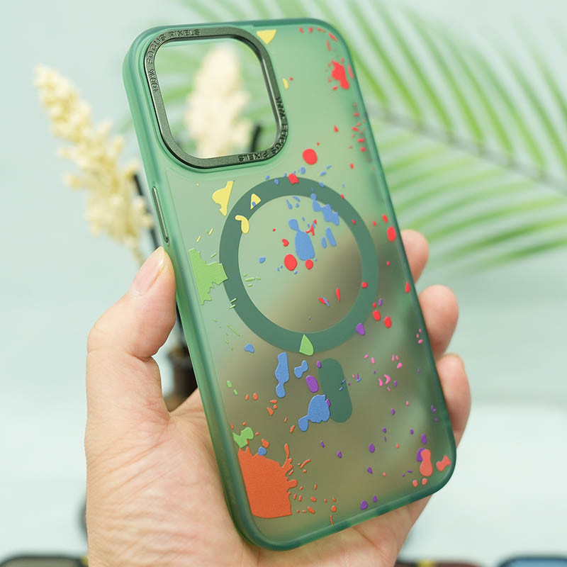 Чехол TPU+PC Flush with MagSafe для Apple iPhone 14 (6.1") Херсон - изображение 3