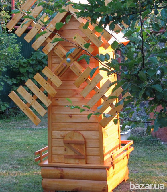 Мельница декоративная. Млин. Млинок. Вітряк. Вітряк садовий. Київ - зображення 1