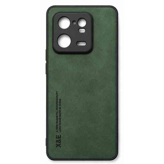 DM Чохол Magnet Leather Case для Xiaomi 13 Pro Dark Green Харків