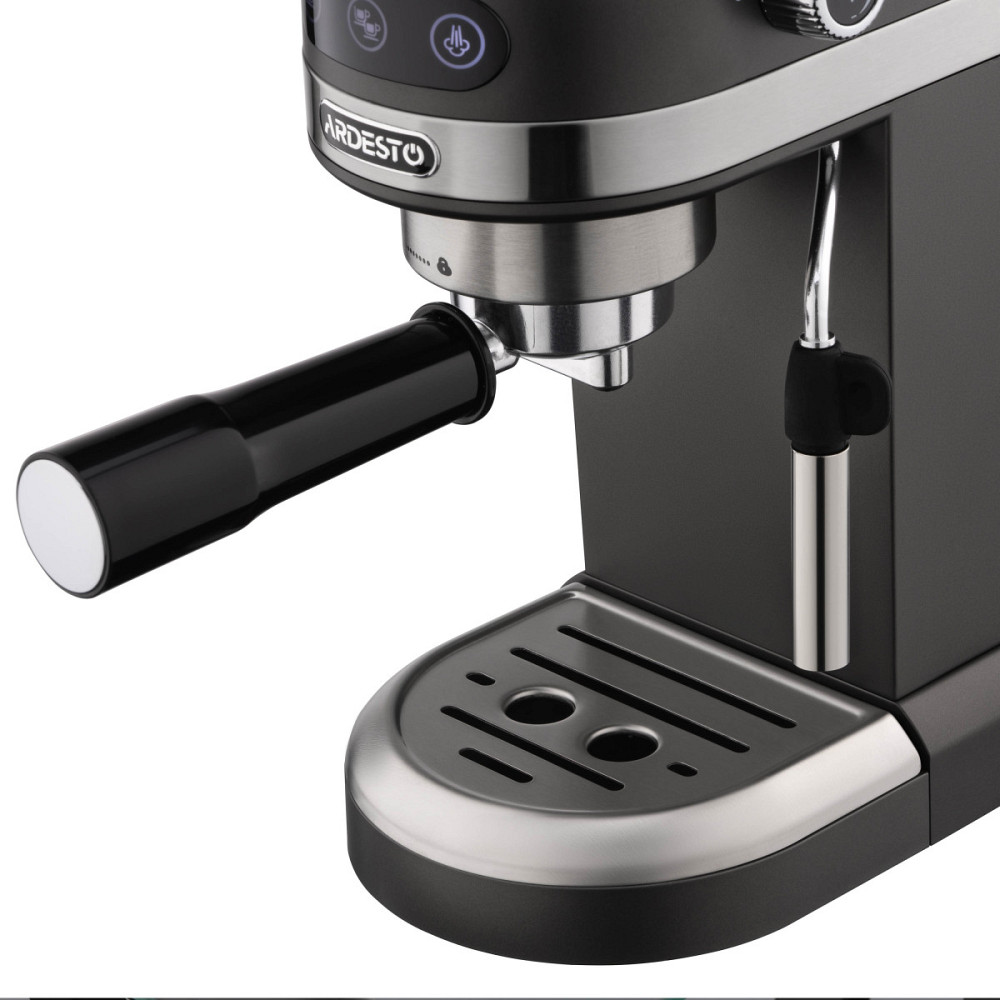 Кофеварка рожковая Ardesto YСM-E1502 1350 Вт черная Киев - изображение 10