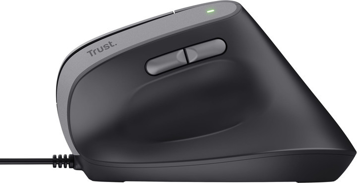 Мышь компьютерная проводная Trust Bayo 2 Ergonomic Black 25144_TRUST черная Киев - изображение 7