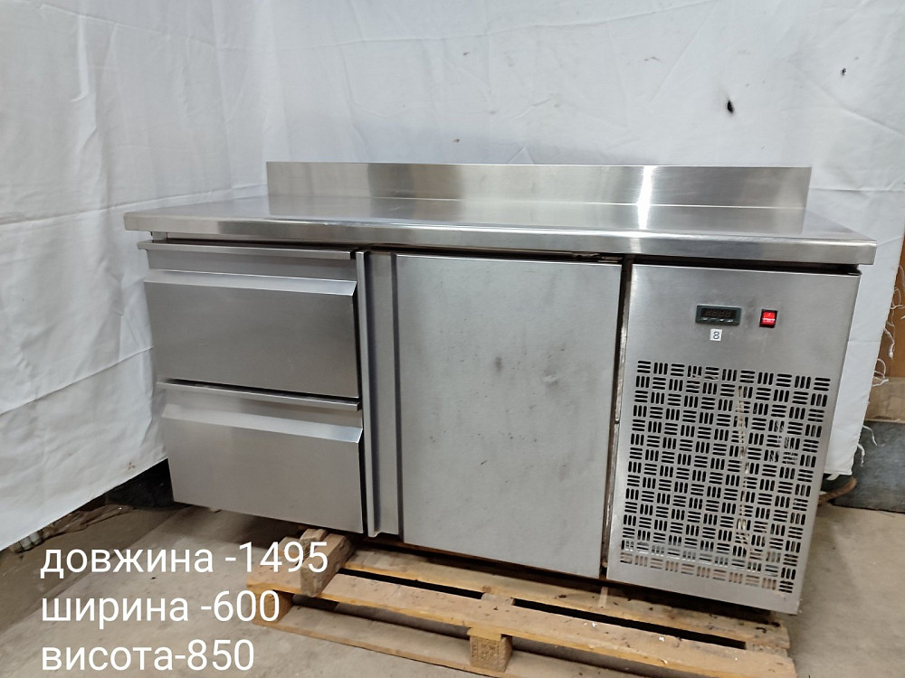 Холодильный стол, 1дв+2ящ, холодильник Київ - зображення 2