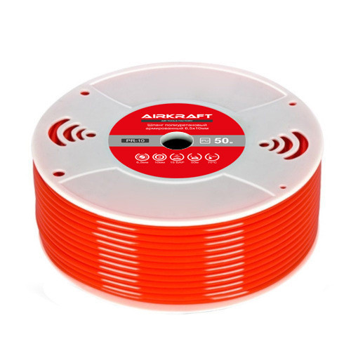 Шланг армированный полиуретановый 50м 8*12мм в бухте AIRKRAFT PR12 Харьков - изображение 1