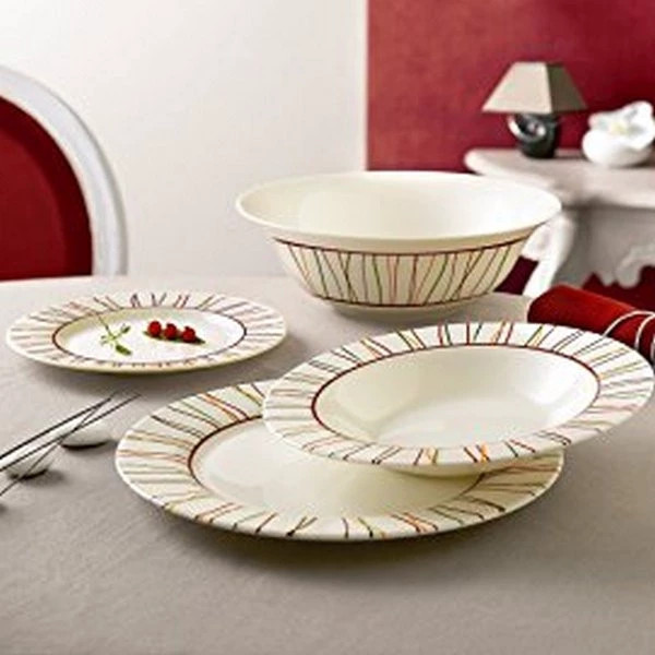 Сервіз столовий Luminarc Embrodery 0048-19 19 предметів Київ - зображення 1