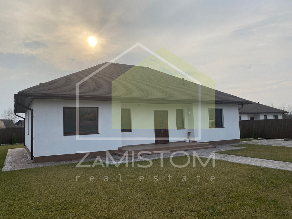 Одноповерховий котедж 122м2 в мальовничому місці із розвинутою інфраструктурою. Планування,- гарде Київ - зображення 9