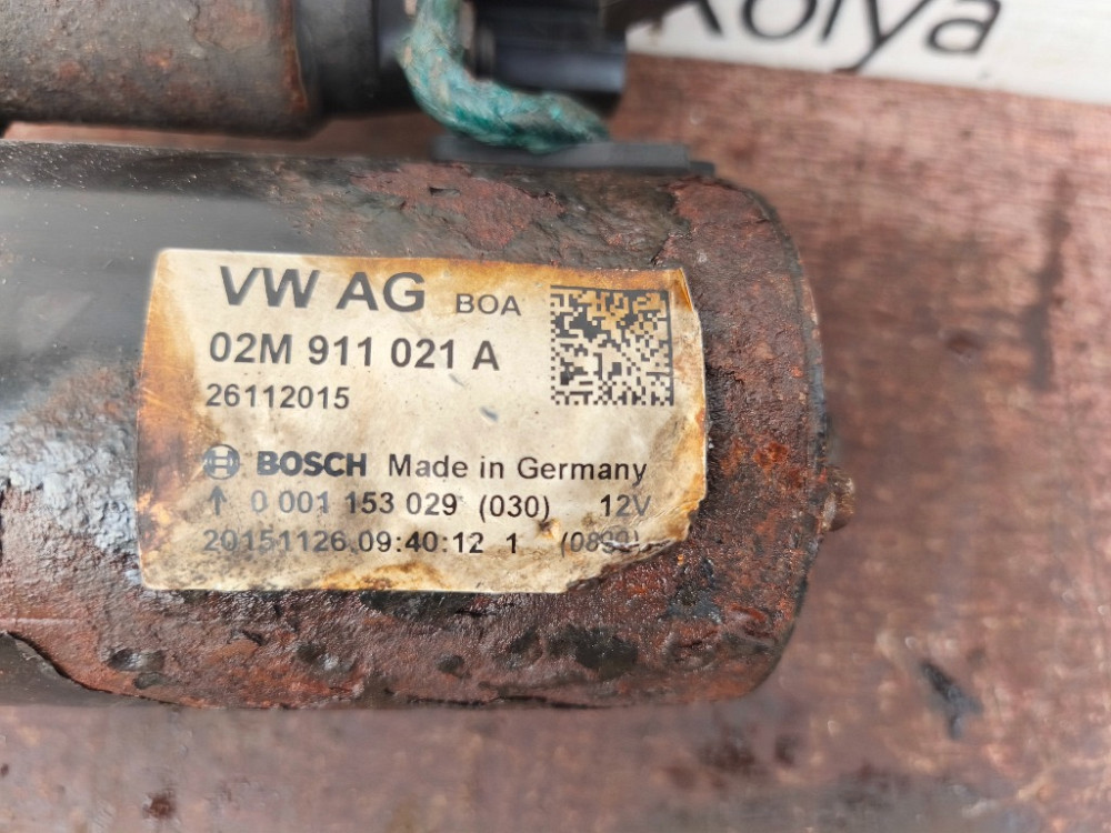 Стартер VW Crafter 2.0 tdi 2016-2025 (02M911021A) Ковель - зображення 2